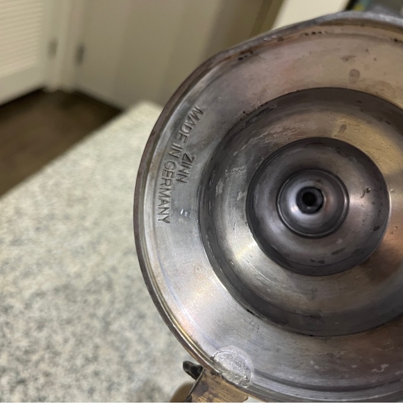 World map globe German stein tankard - Picture 7 of 7